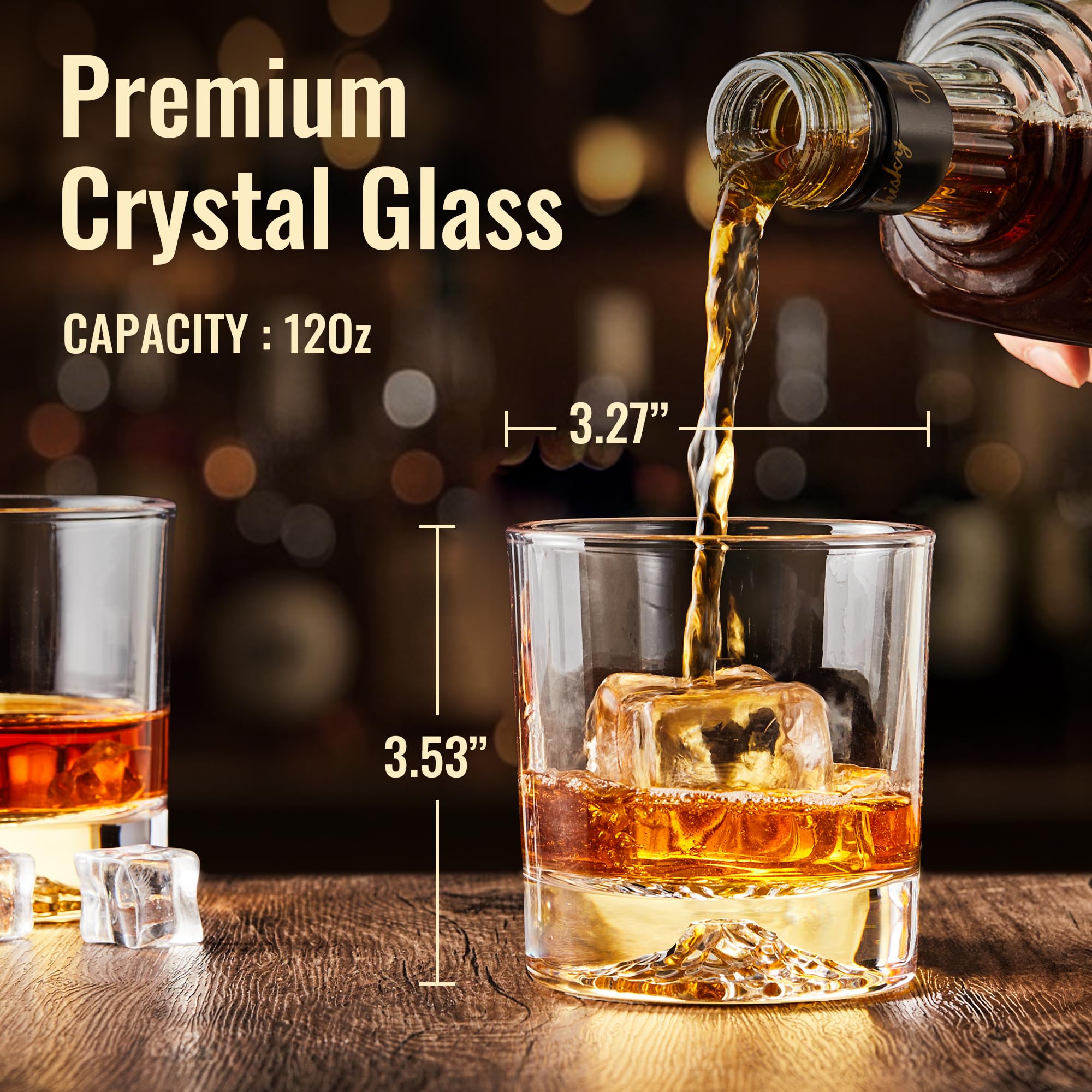Uso diario con estilo LUXULISH para disfrutar whisky con elegancia.