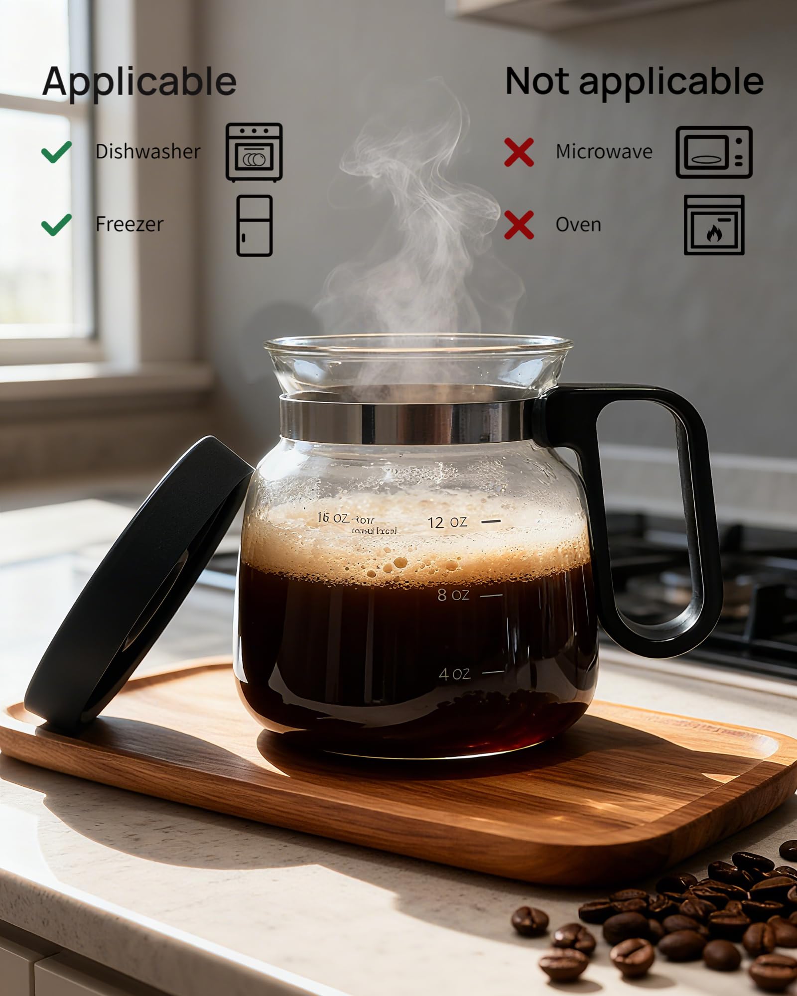 Regalo ideal para amantes del café y compañeros de trabajo.