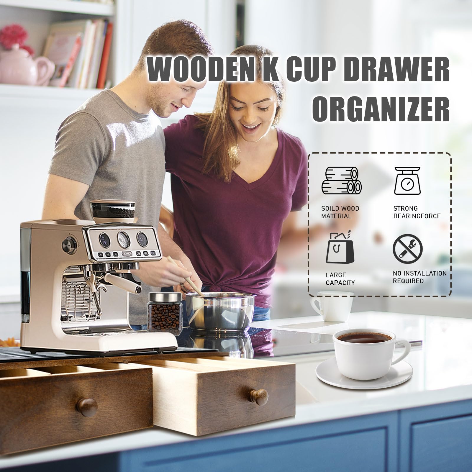 Ambiente de barista en casa gracias a Lveesto.