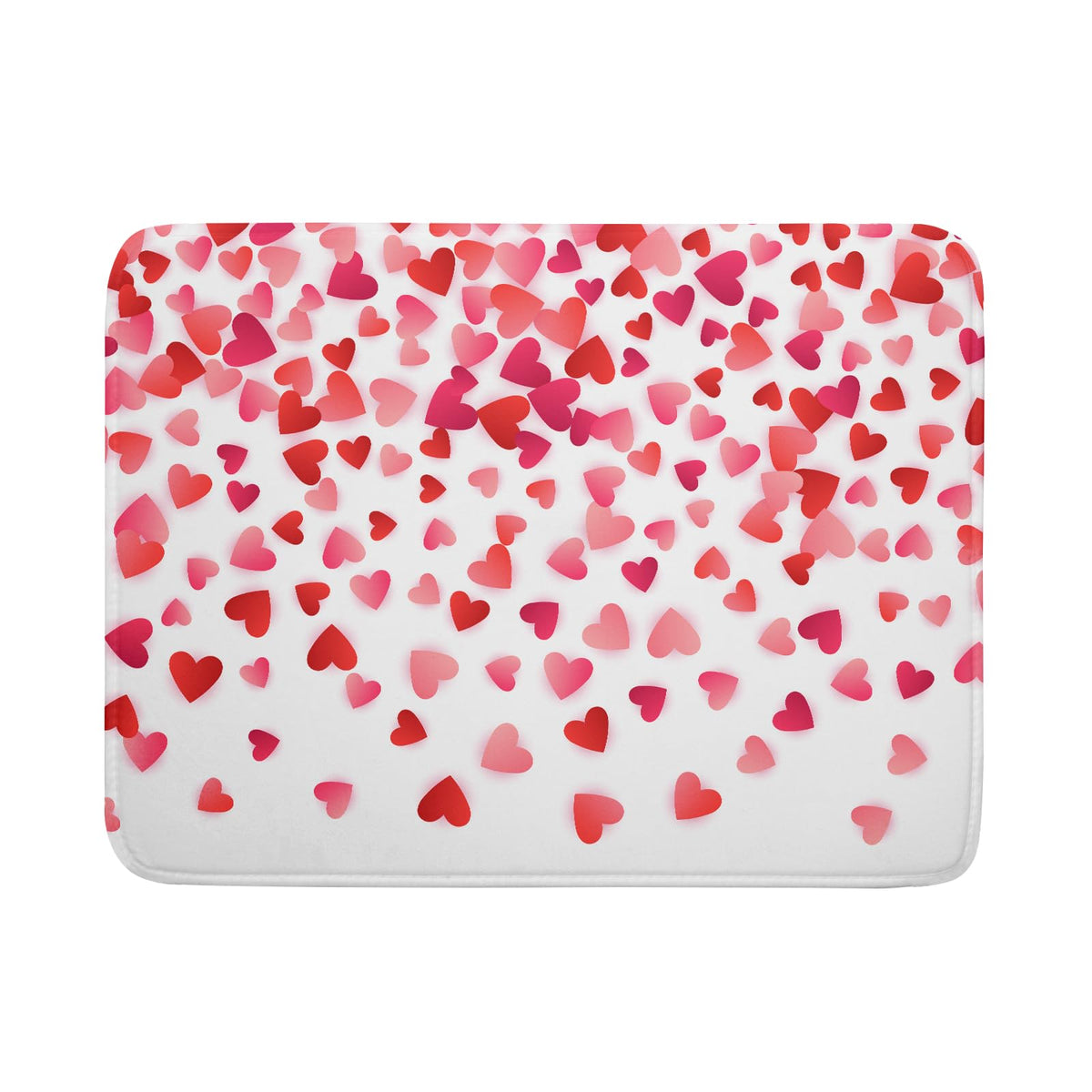 Lvhompro alfombra secado platos corazones 18x24 ideal para mantener la encimera limpia.
