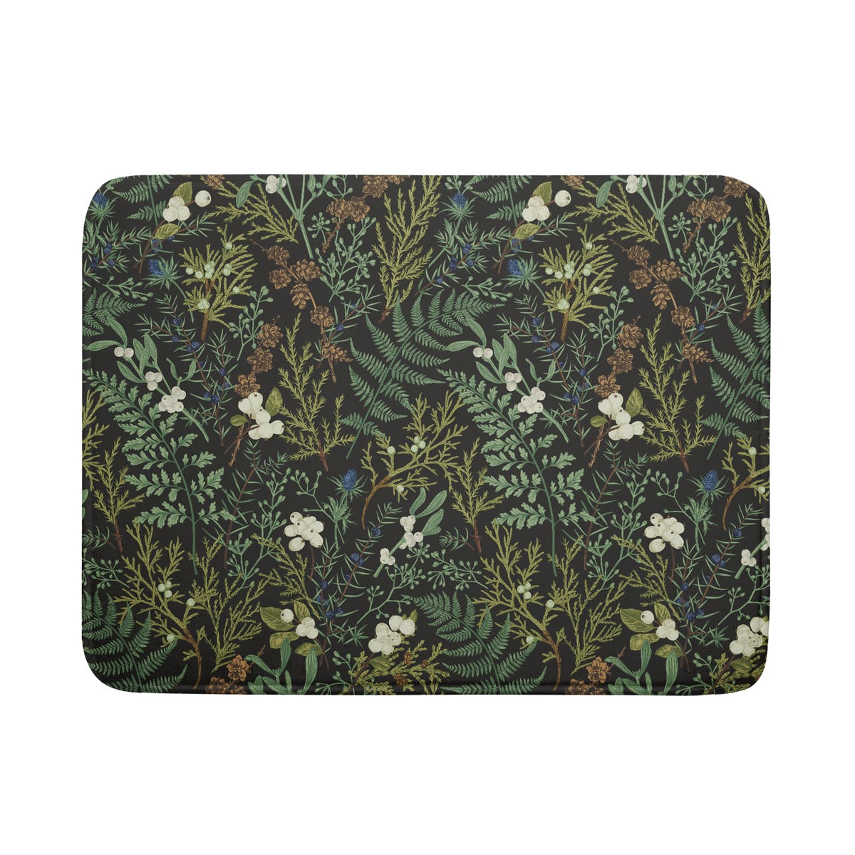 Alfombrilla Lvhompro de plantas verdes, secado rápido y alta absorción para platos.