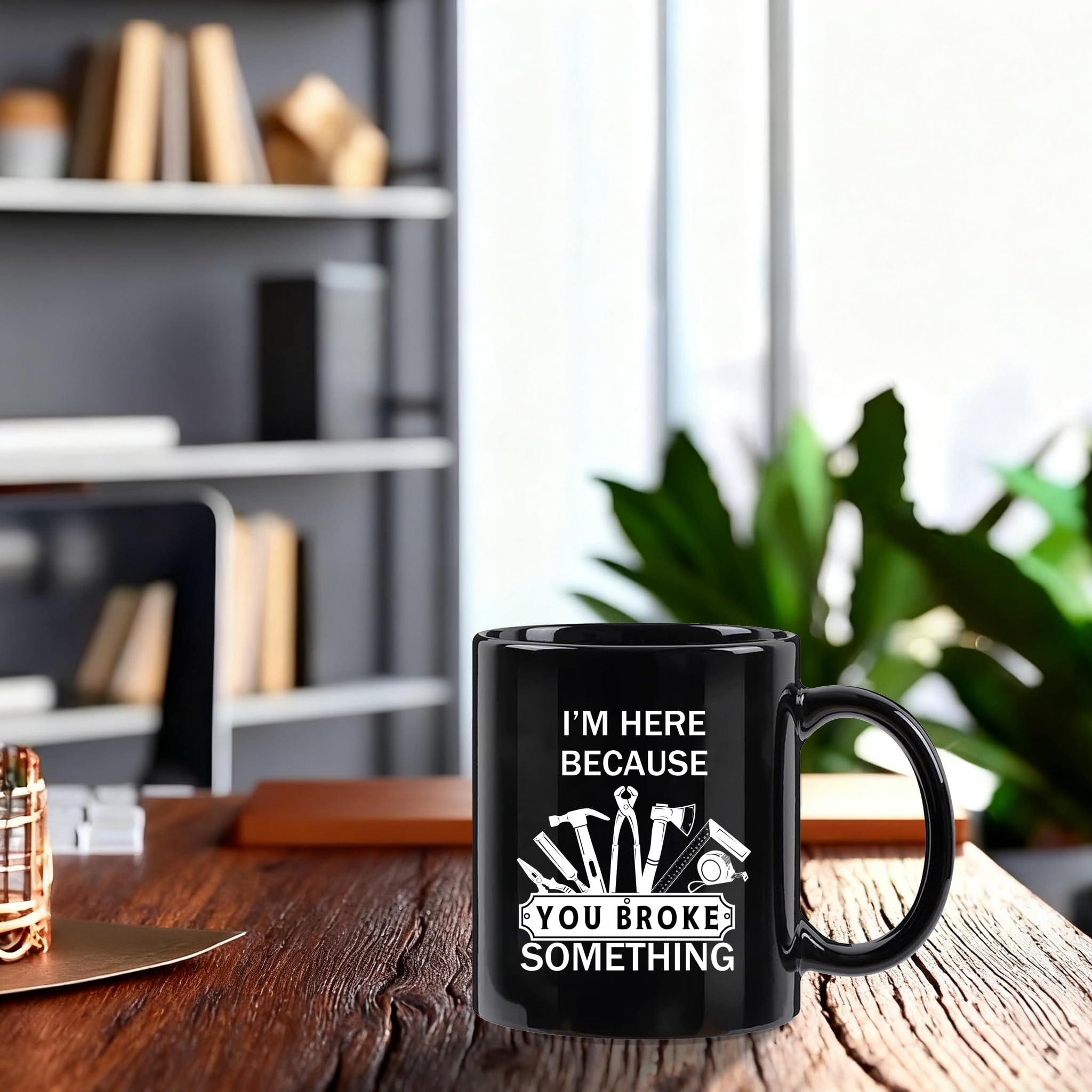 Taza mecánico Lxenrra, interior amplia, ideal para café