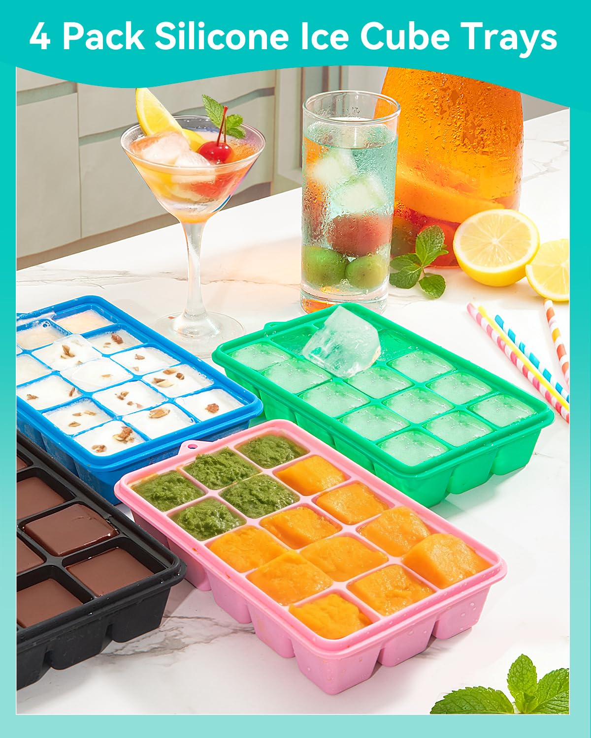 Tapas herméticas Lxndaser evitan derrames y mantienen el agua