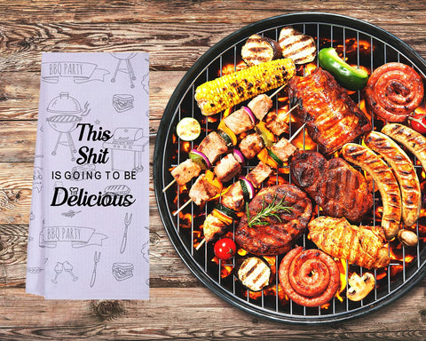 LXOMILL toallas decorativas para exhibir cerca del horno.