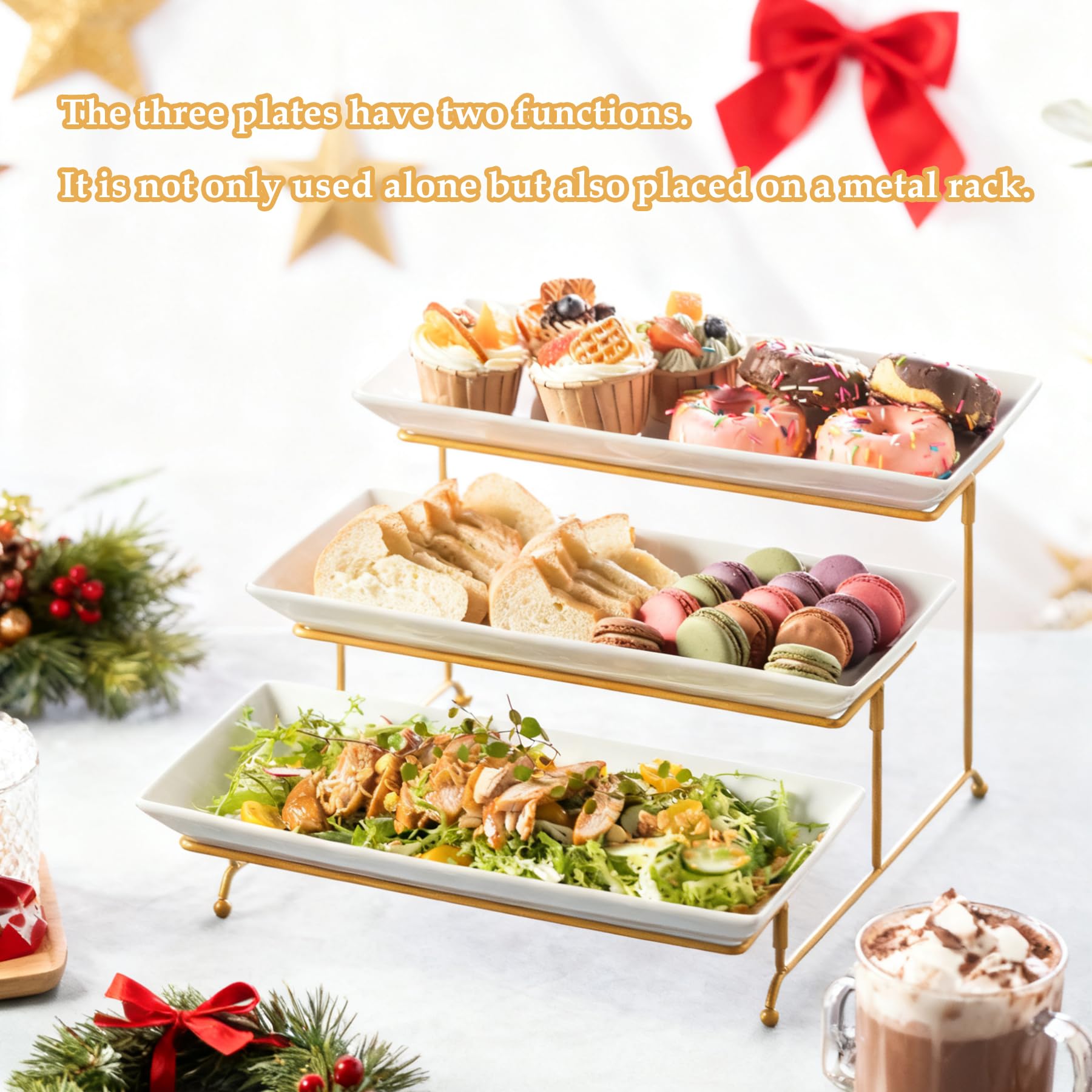 LYEOBOH uso para frutas y postres, presentación atractiva.