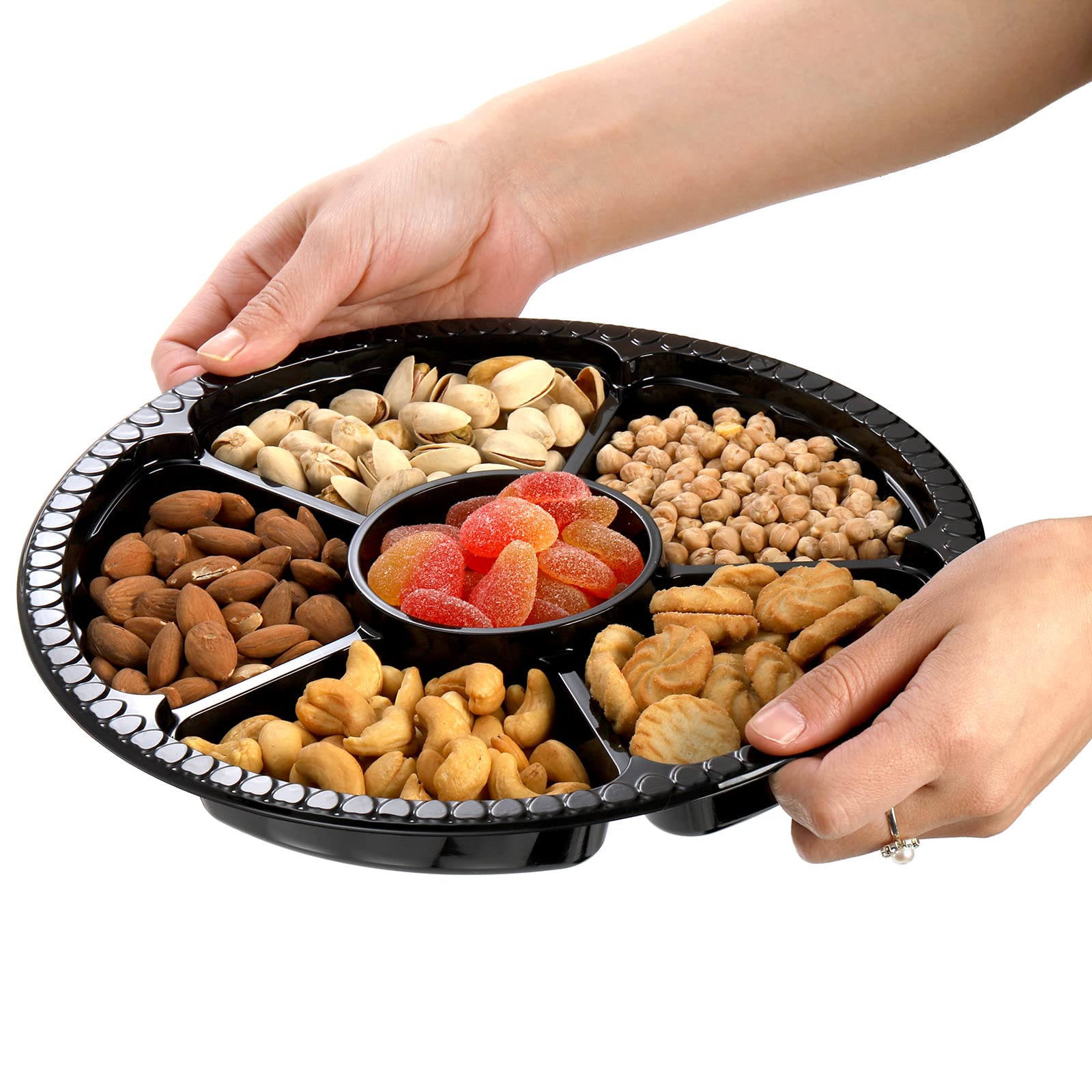 Lyellfe almacenamiento de verduras, frutas y snacks en un soporte compacto.