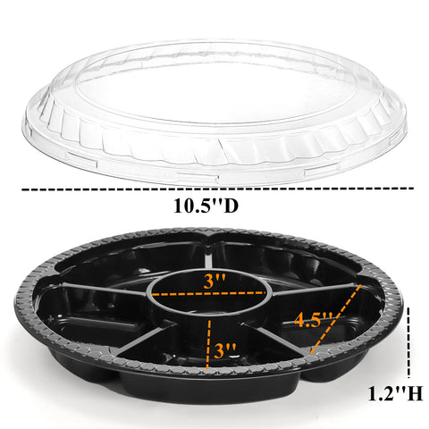 Lyellfe bandeja plástica BPA-free resistente para uso diario en nevera.