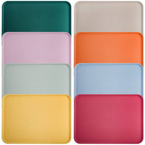 Lyellfe bandeja rectangular 38x25 cm en colores para servir platos