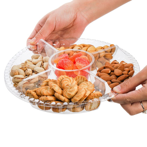 Lyellfe tapa con cierre seguro mantiene la comida protegida durante el transporte