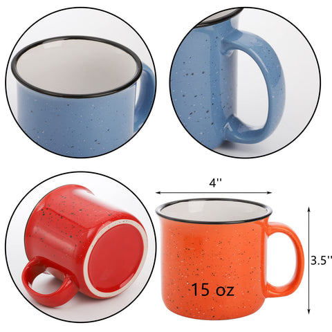 Lyellfe taza cerámica, manejo ergonómico para tomar bebidas calientes con facilidad.