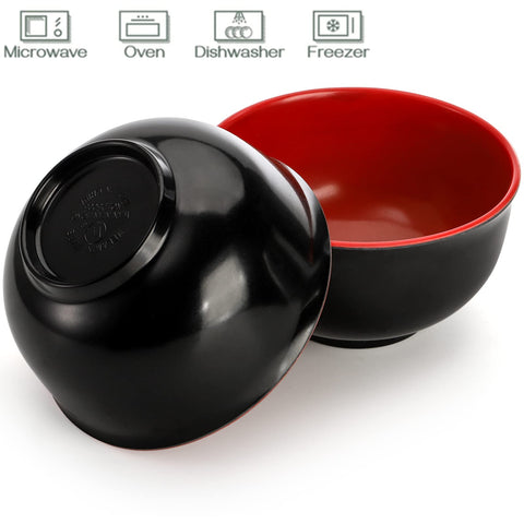 Lyellfe tazón japonés para ramen y udon con diseño clásico