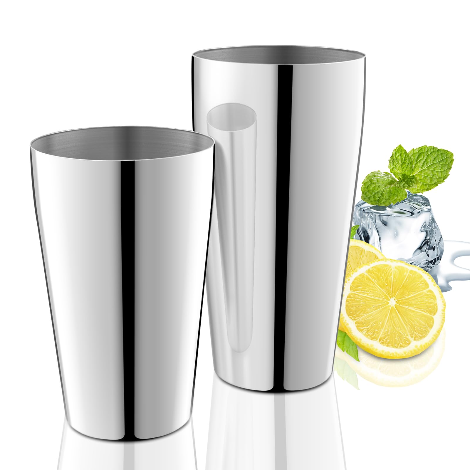 LyhoCink coctelera, dos tamaños, ideal para preparar varias porciones.