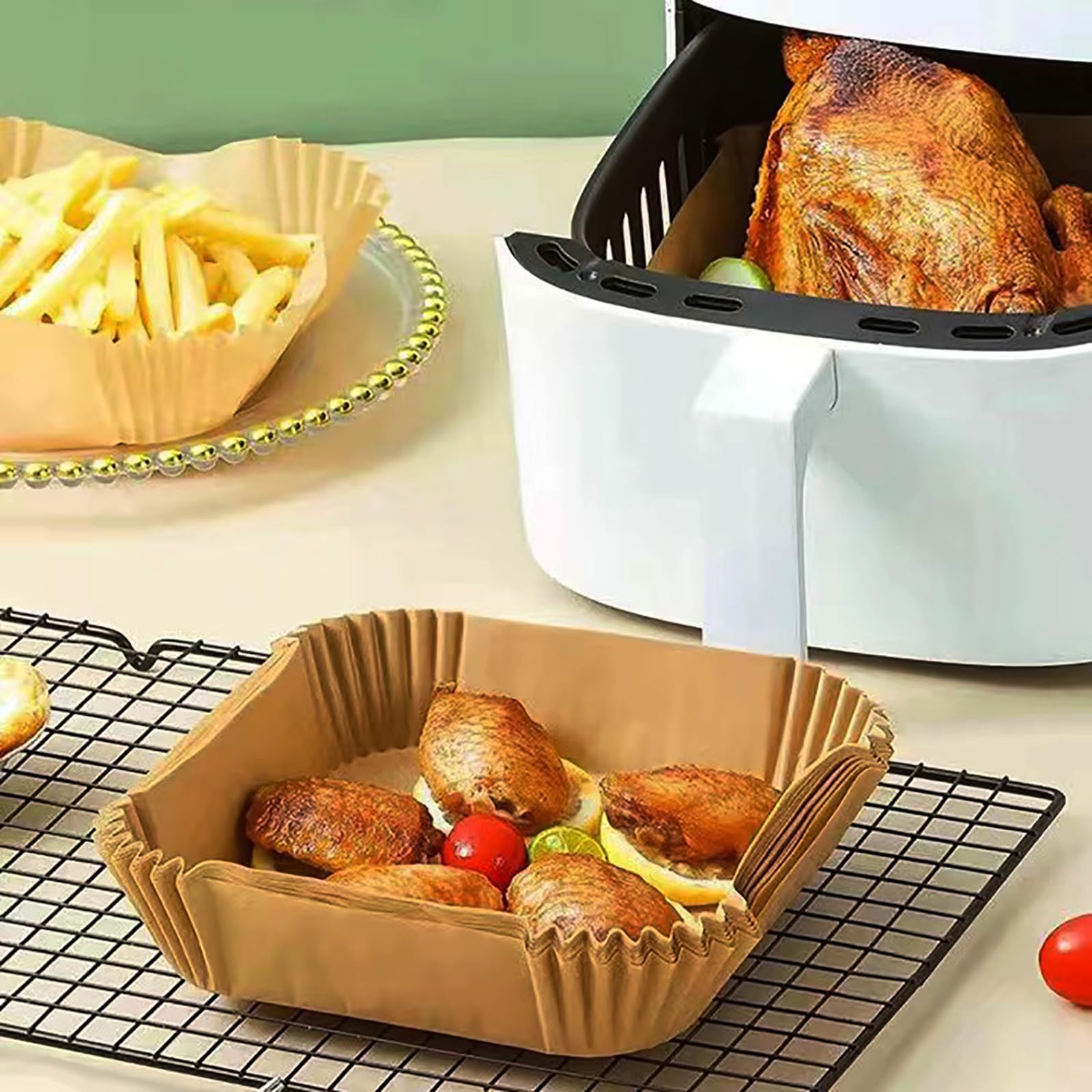 Lyholkeer caja de 200 piezas, ideal para casa y reuniones.