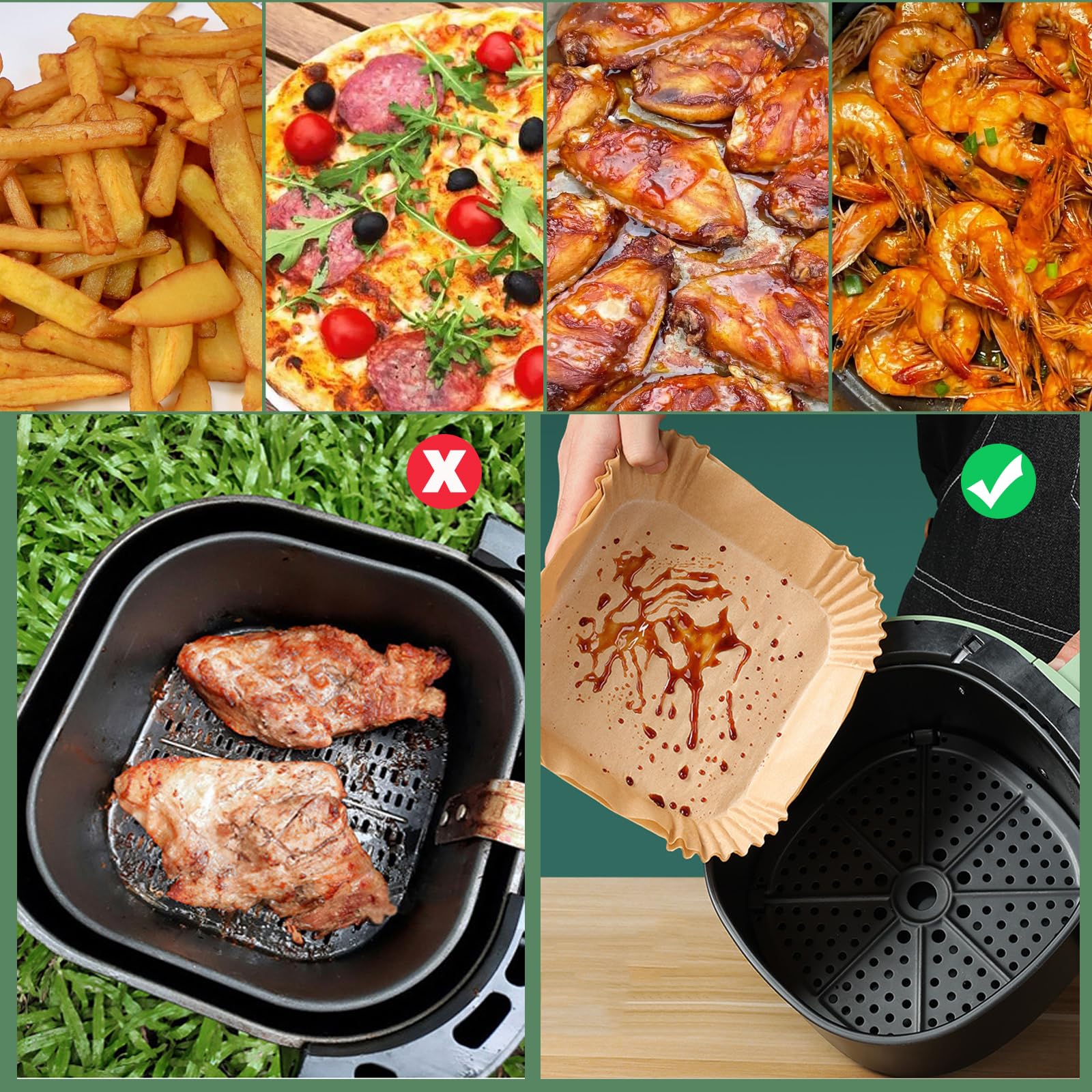 LYHOLKEER papel desechable para horno y microondas, uso versátil y limpio