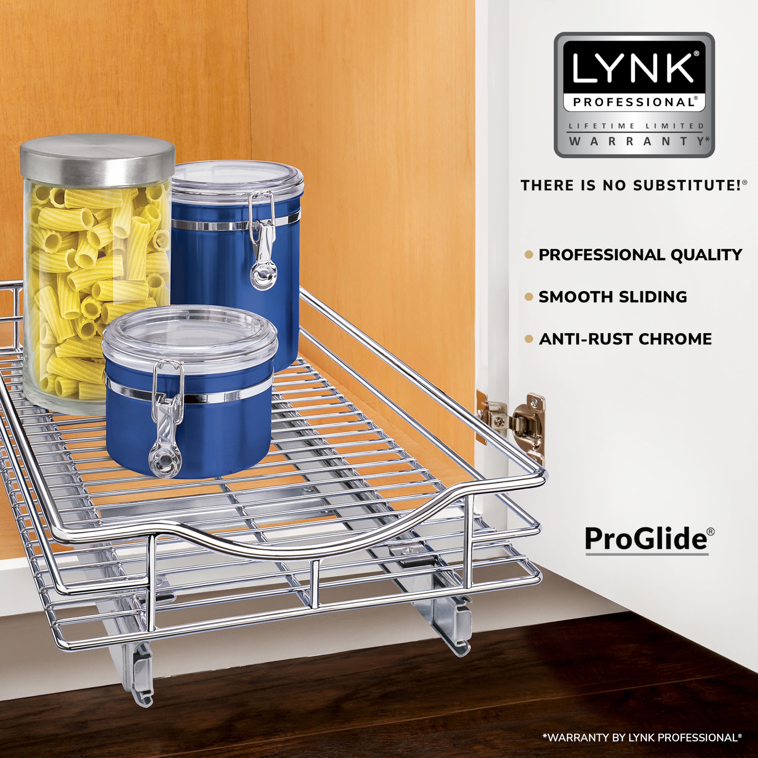 LYNK PROFESSIONAL guía PROGLIDE para deslizamiento suave y continuo.