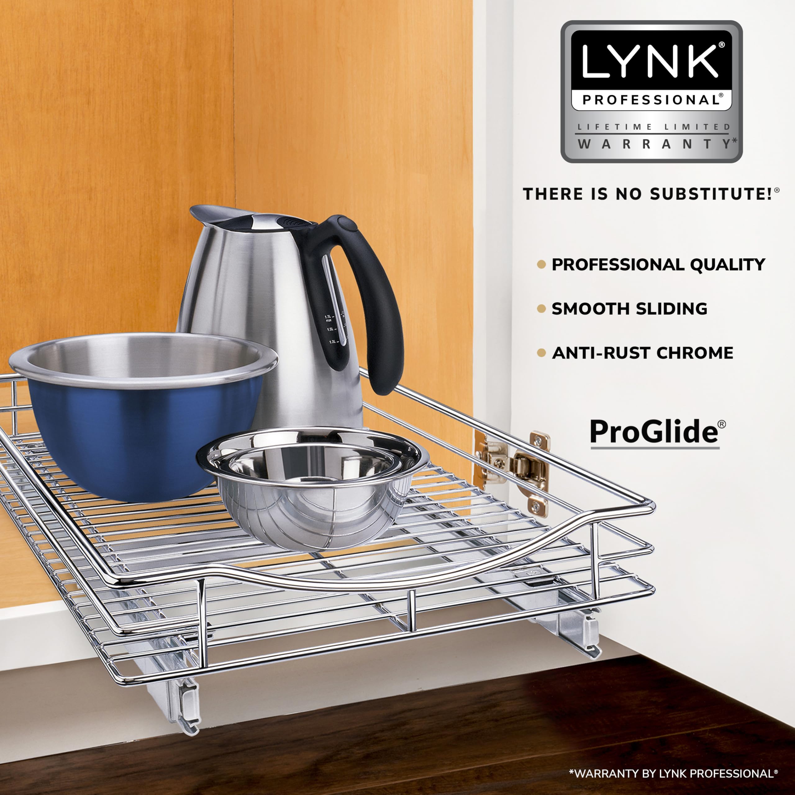 LYNK PROFESSIONAL Proglide: movimiento suave bajo carga pesada.