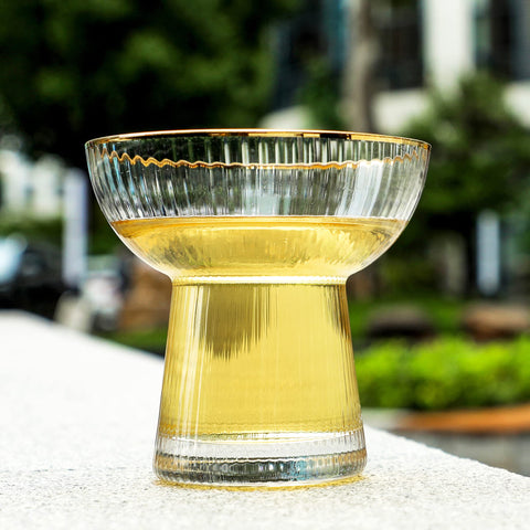 Copa Lysenn vidrio soplado a mano, arte y calidad para bebidas en casa.