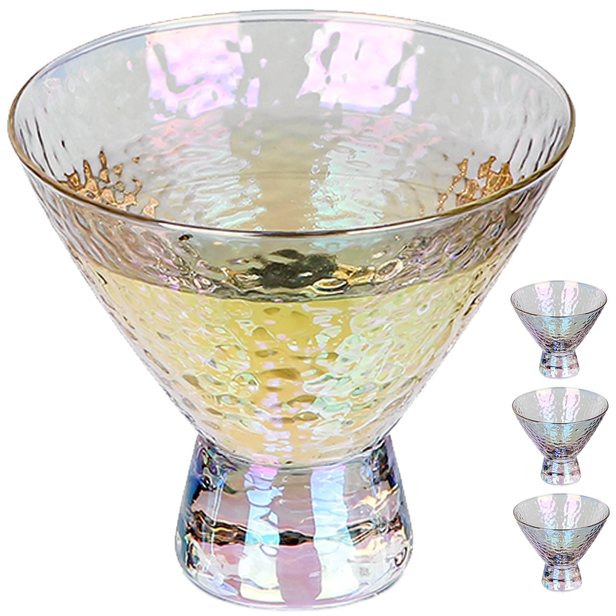 lysenn martini sin-tallo textura-relieve, ideal para degustaciones elegantes