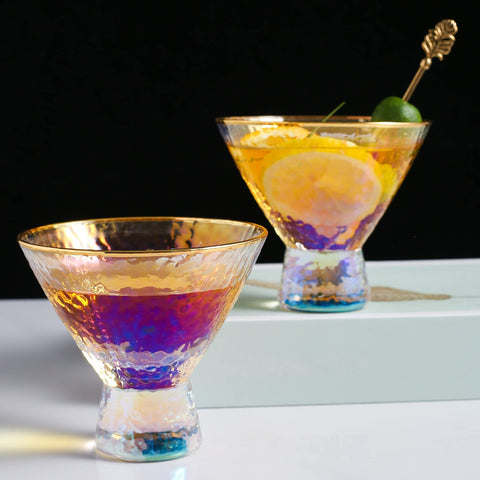 Lysenn vaso martini sin tallo diseño duradero para uso diario.