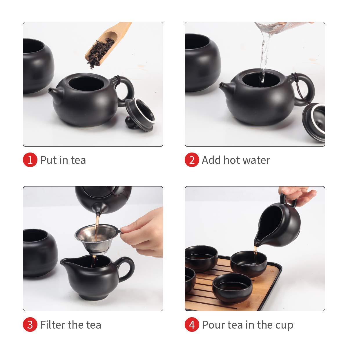 Lyty infusor cerámico para infusiones limpias y rápidas.