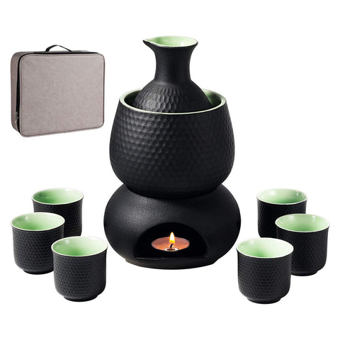 Lyty juego-sake-ceramico-completo: ideal para degustar sake en casa con estilo.