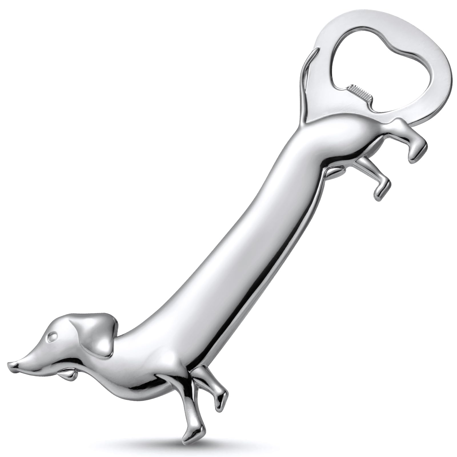 LYWUU abridor de botellas dachshund, perfecto para cenas y reuniones informales.