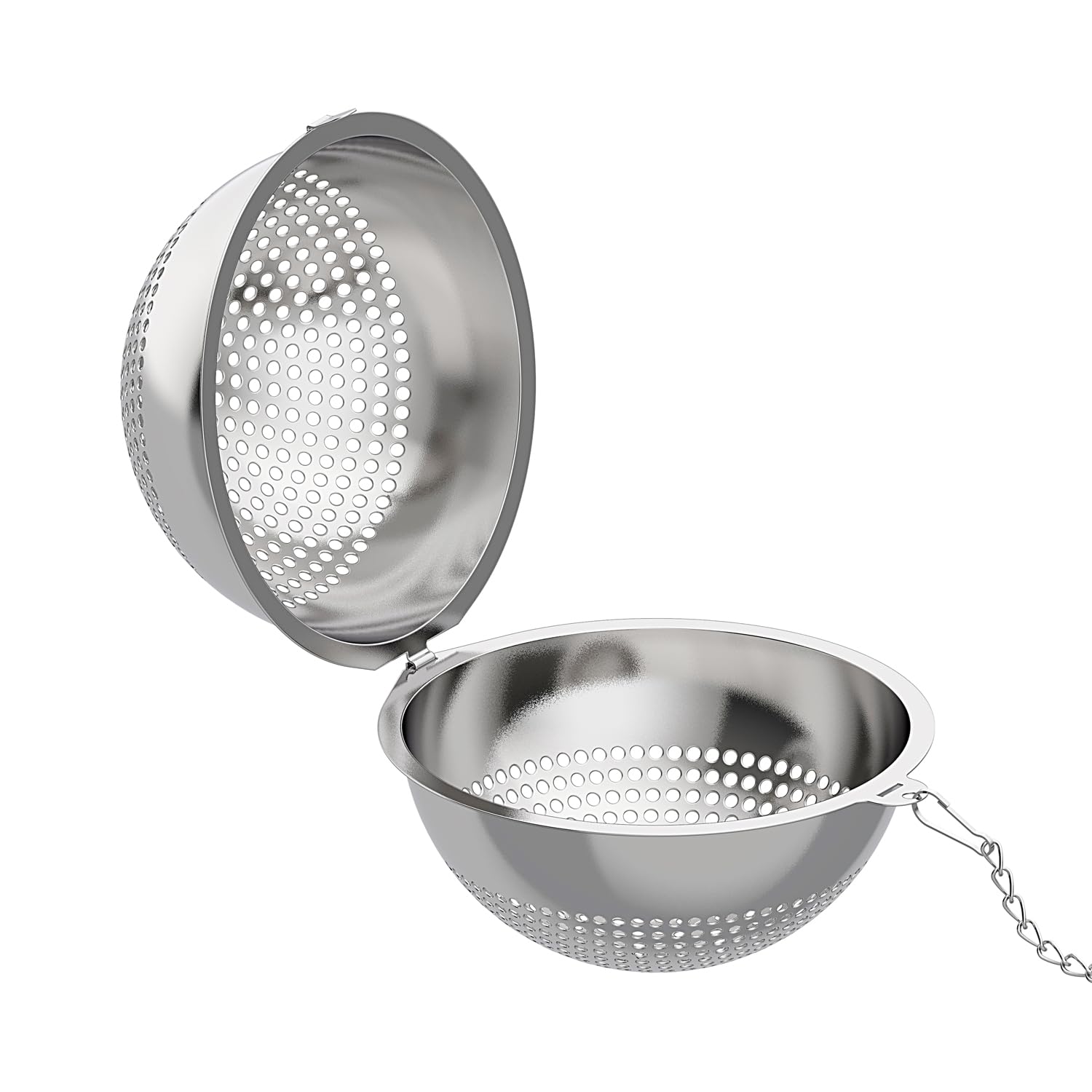 Lyxa SR dos infusores de té para hojas sueltas, ideal para preparar té rápido.