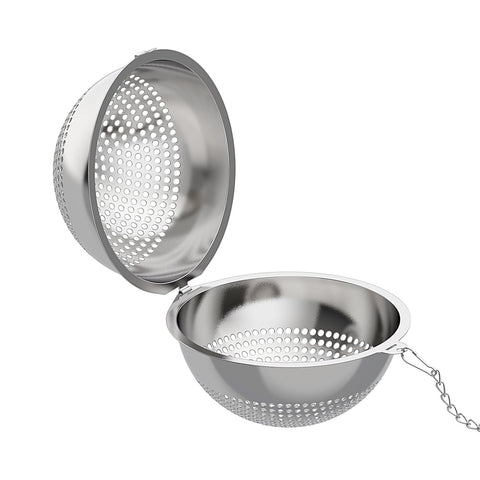 Lyxa SR dos infusores de té para hojas sueltas, ideal para preparar té rápido.