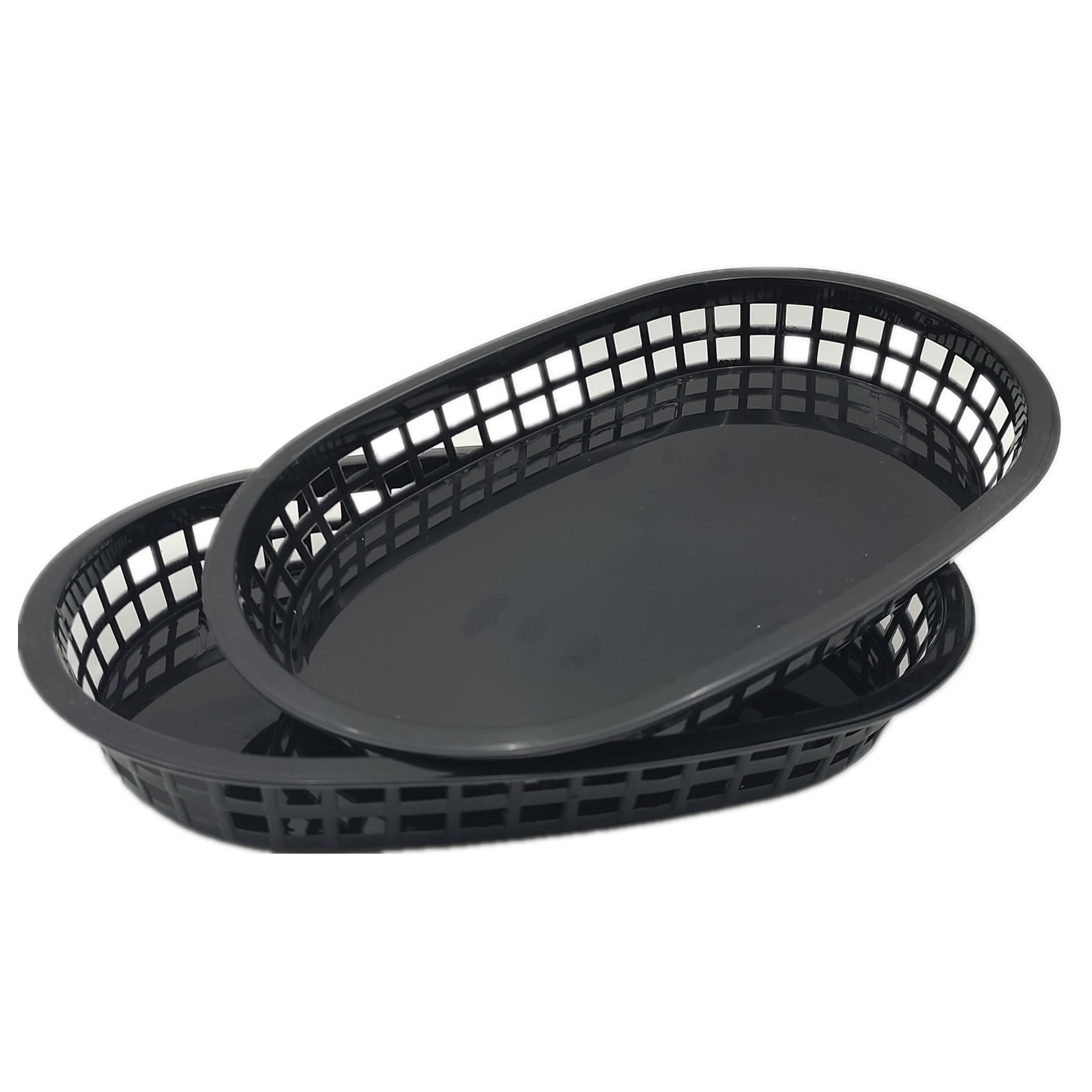 Canastas para perros calientes y hamburguesas LyyGuanYoo, negro