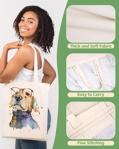 Lzerking bolsa lona se lava sin encoger, mantiene forma y color tras lavados.