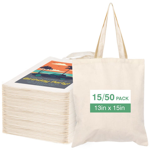 Lzerking bolsa tote canvas, vista frontal para compras sostenibles.