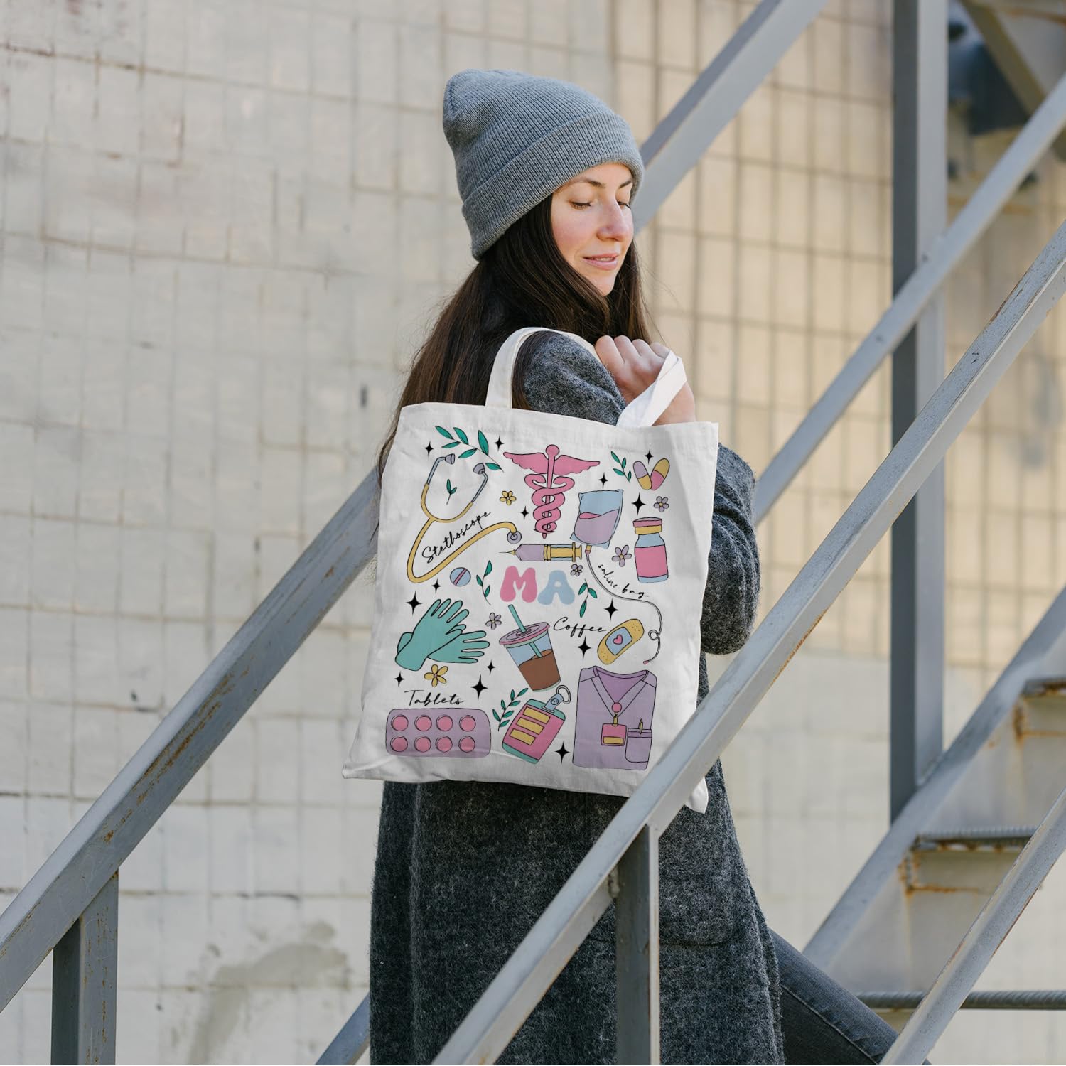 Bolsa tote LZYRF plegable y ligera, perfecta para viajes.