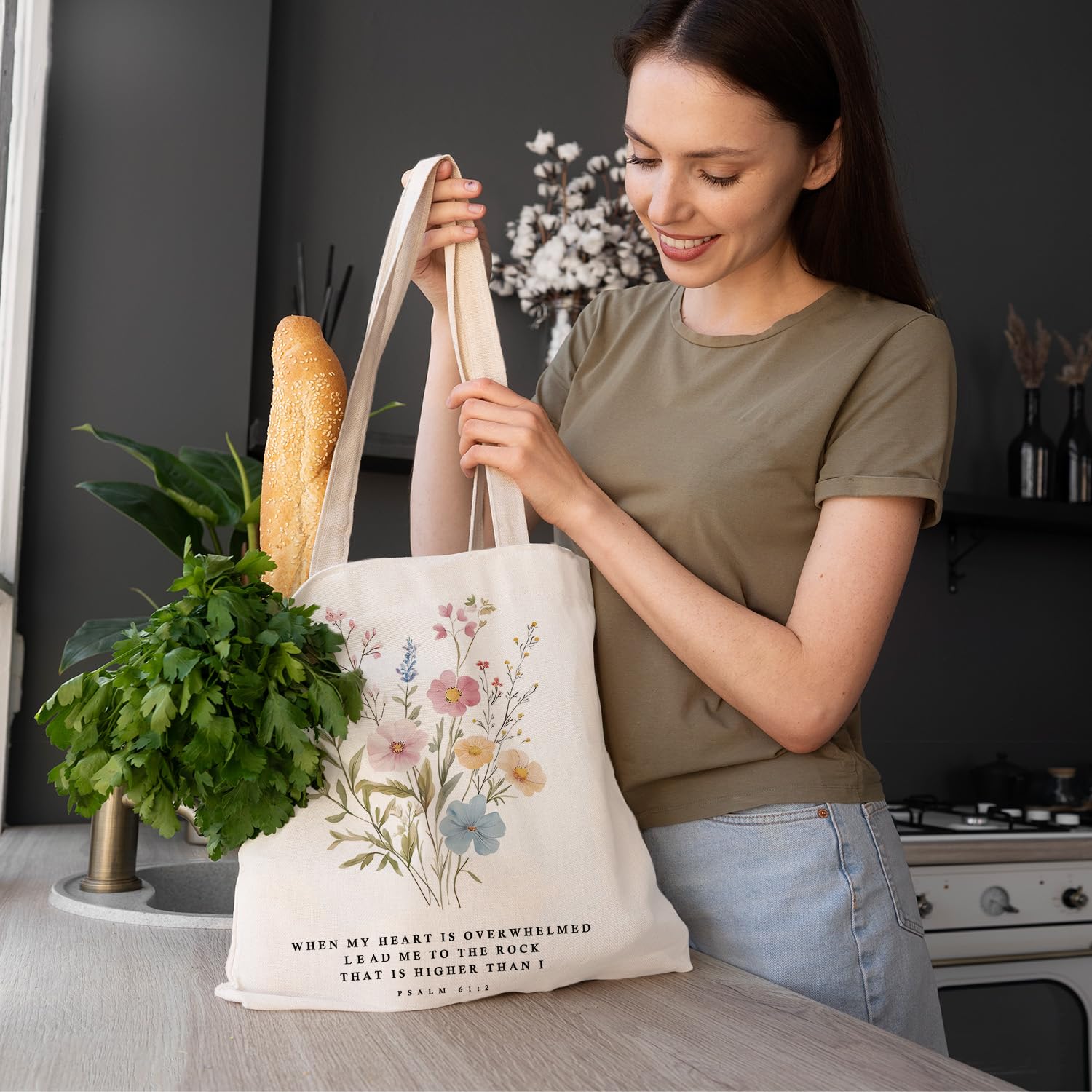 LZYRF bolsa tote ligera y plegable, fácil de guardar en coche o bolso.