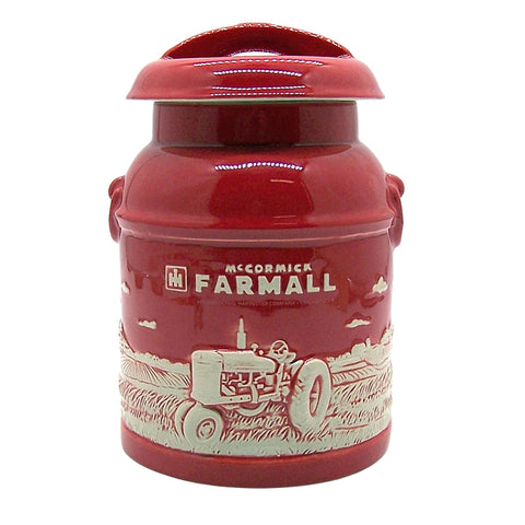 M Cornell IH Farmall detalle relieve cerámico, acabado artesanal y atractivo visual.