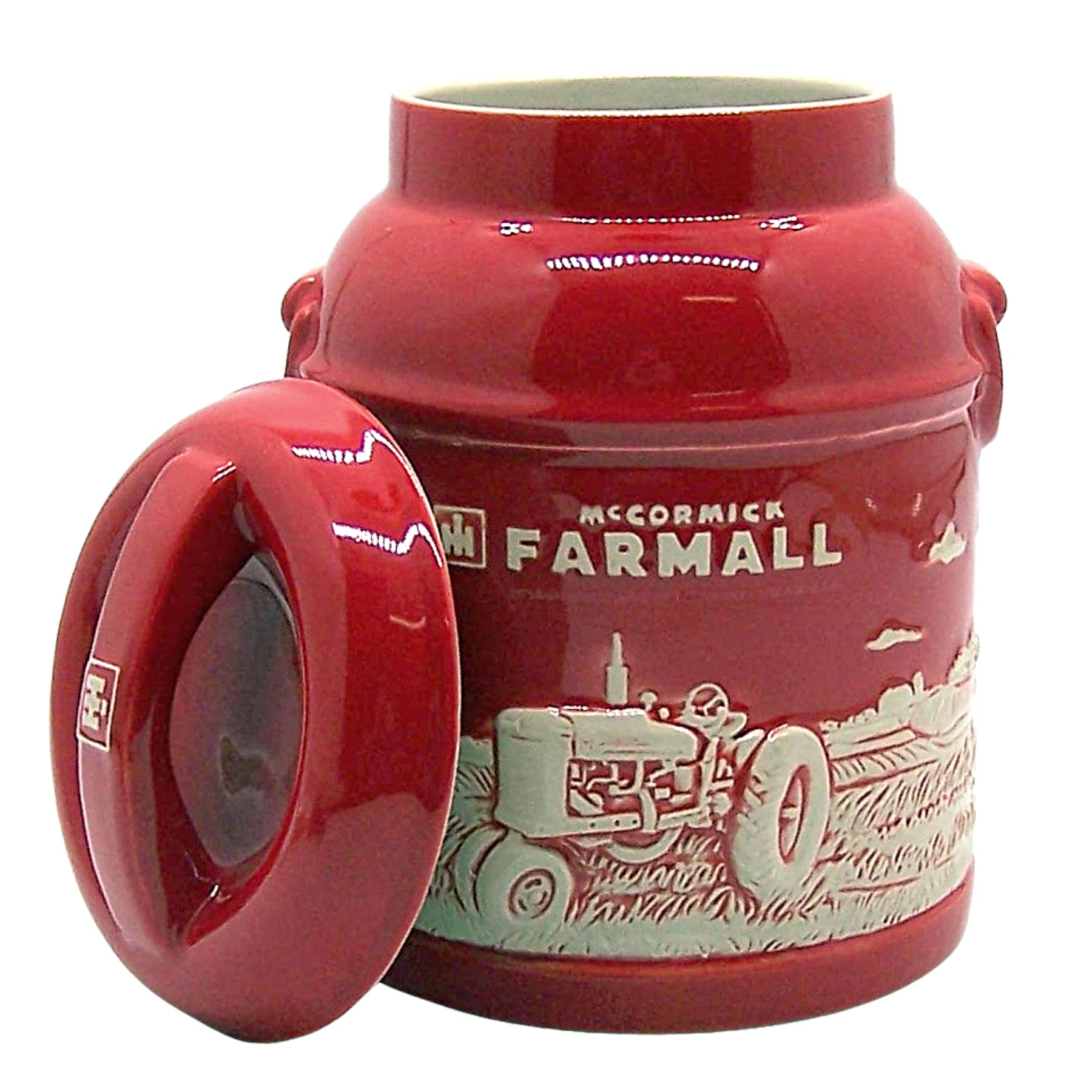 M Cornell IH Farmall diseño vintage en cerámica, añade carácter a la encimera.