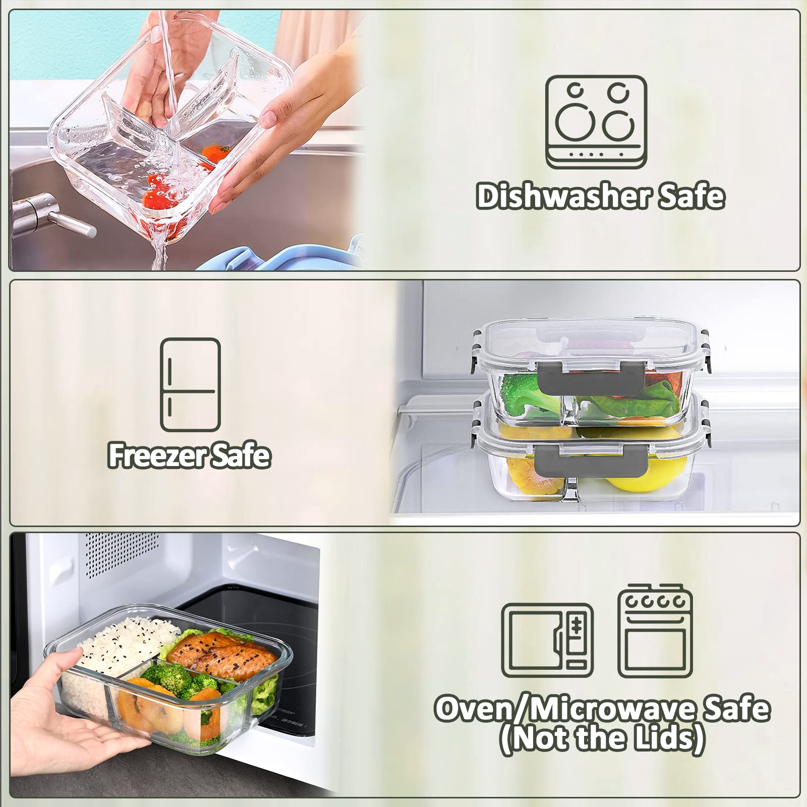 Diseño apilable de M MCIRCO para ahorrar espacio en la cocina