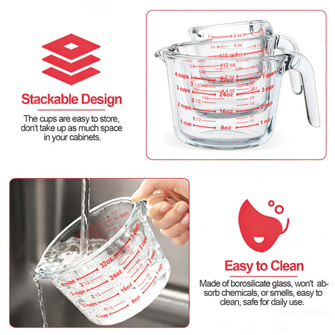 Taza 4-tazas-1000ml de M MCIRCO con tapa para grandes lotes