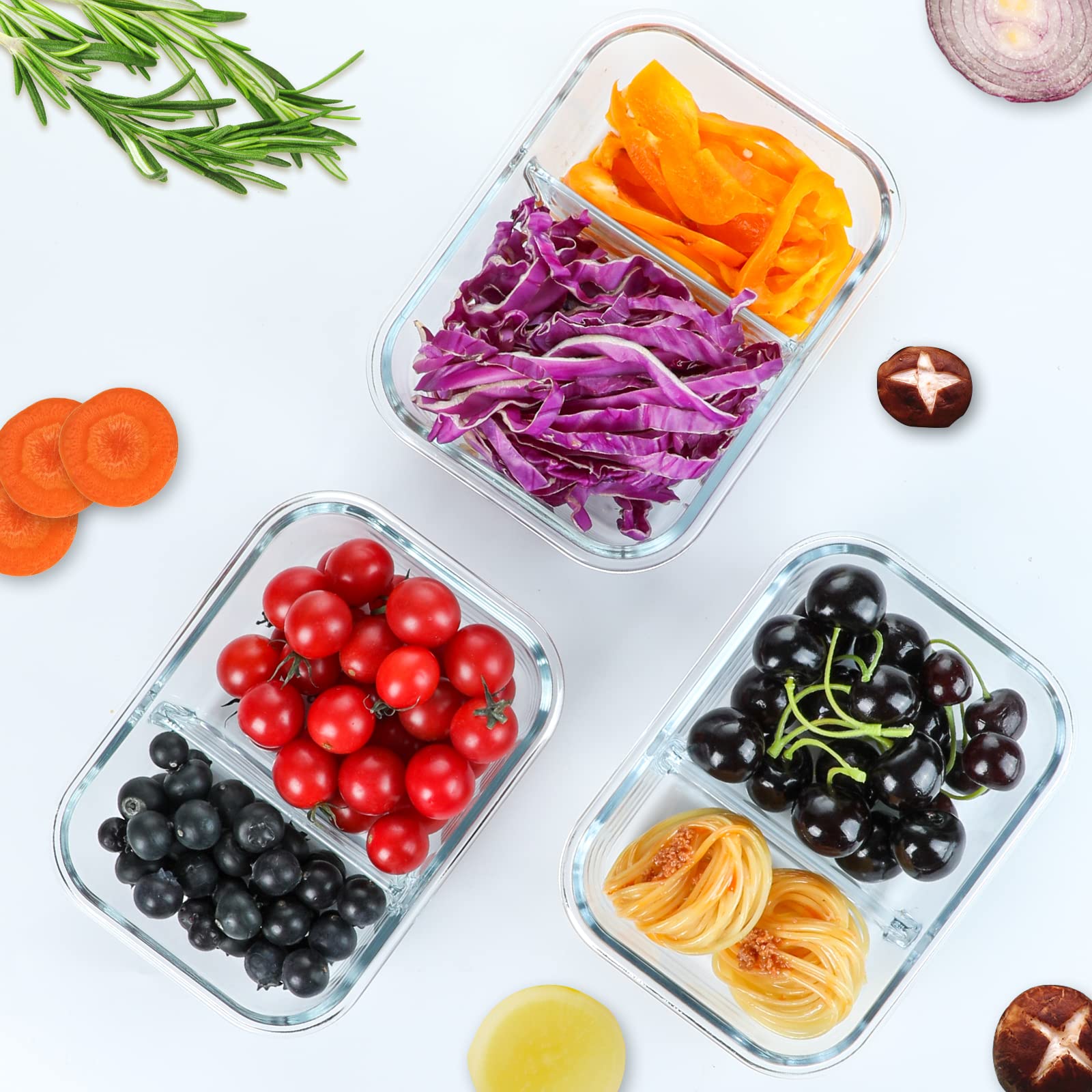Ideal para almuerzos y sobras, manteniendo la organización diaria