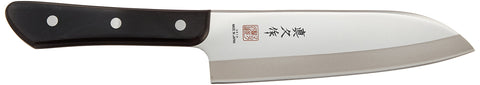 Mac Knife Santoku Superior, borde afilado para cortes precisos en carnes y verduras.