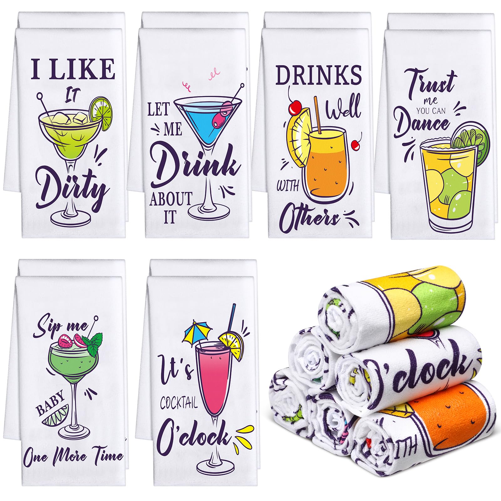 Macarrie toallas coctel: absorbentes y secado rápido para la cocina