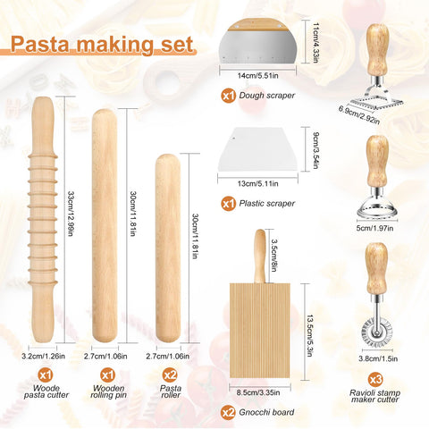 MACIFECI rodillos de pasta: alisar masa de forma uniforme para resultados consistentes.