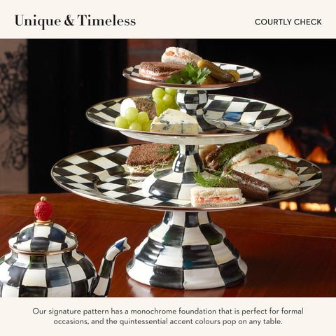 Accesorio decorativo para el hogar con diseno Courtly Check