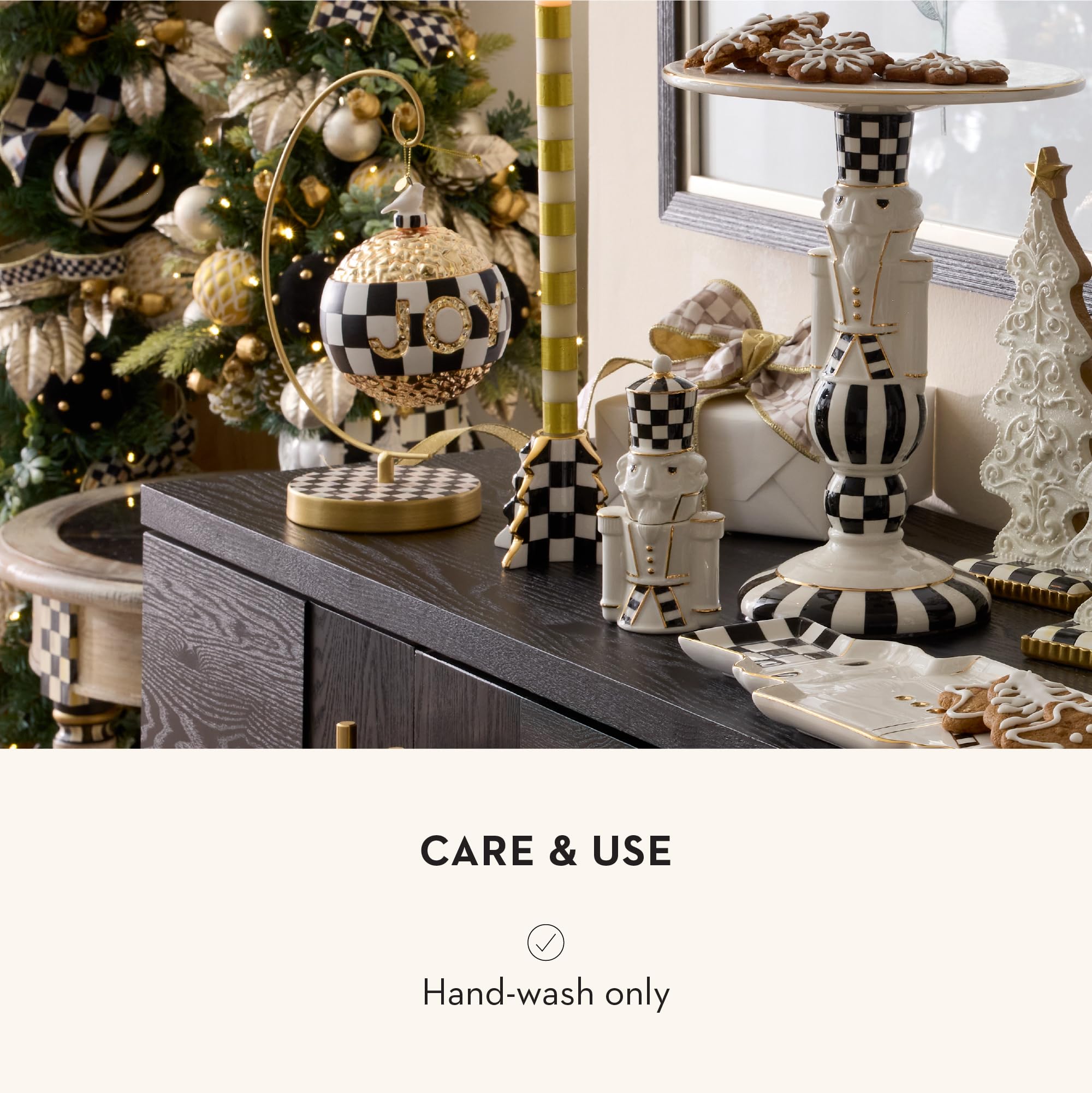 MACKENZIE-CHILDS accesorios de cocina cerámicos para colección y uso diario.