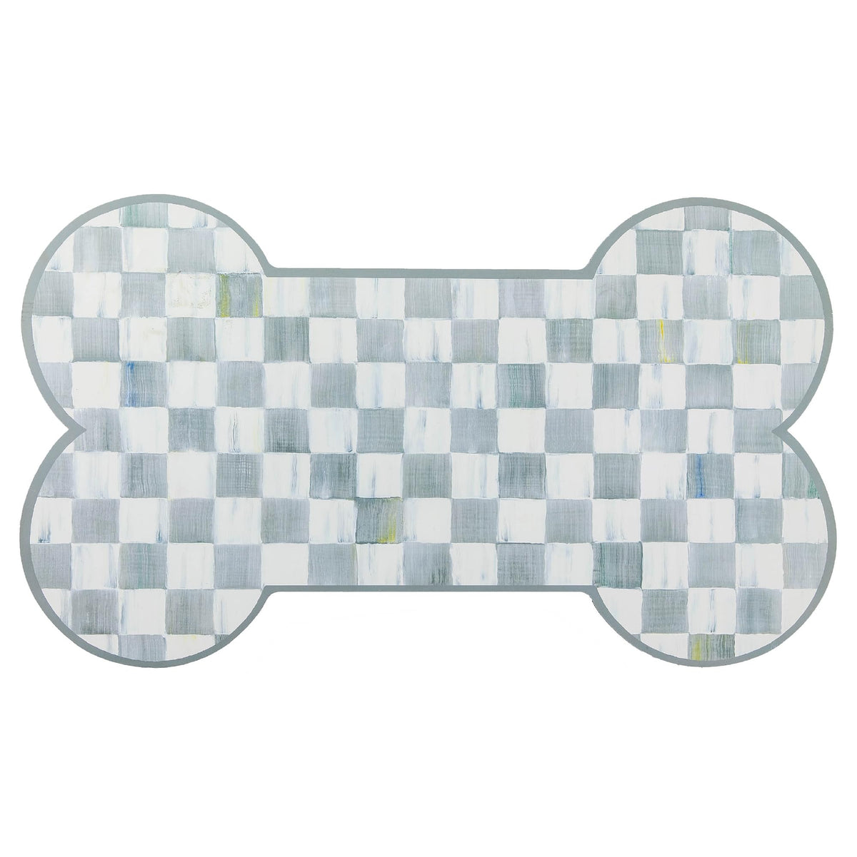 MACKENZIE-CHILDS Pup alfombrilla para comedero, protege el piso durante la comida.