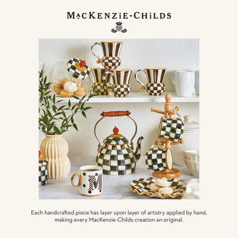 MACKENZIE-CHILDS arbol-tazas regalo perfecto para amantes del hogar.