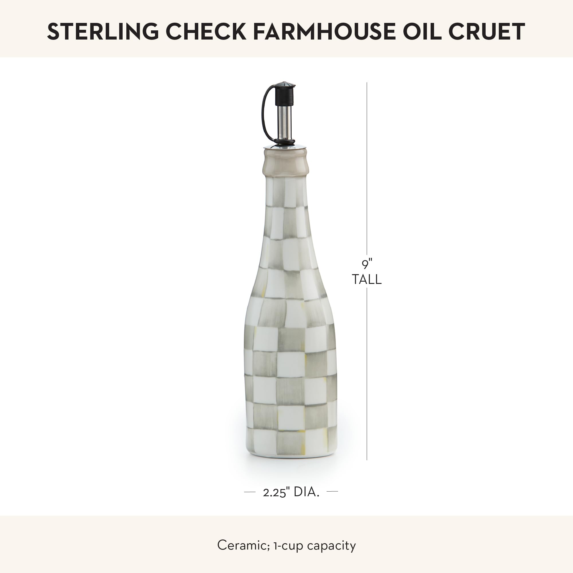 MacKenzie-Childs Farmhouse, regalo elegante para cocinas y salones.
