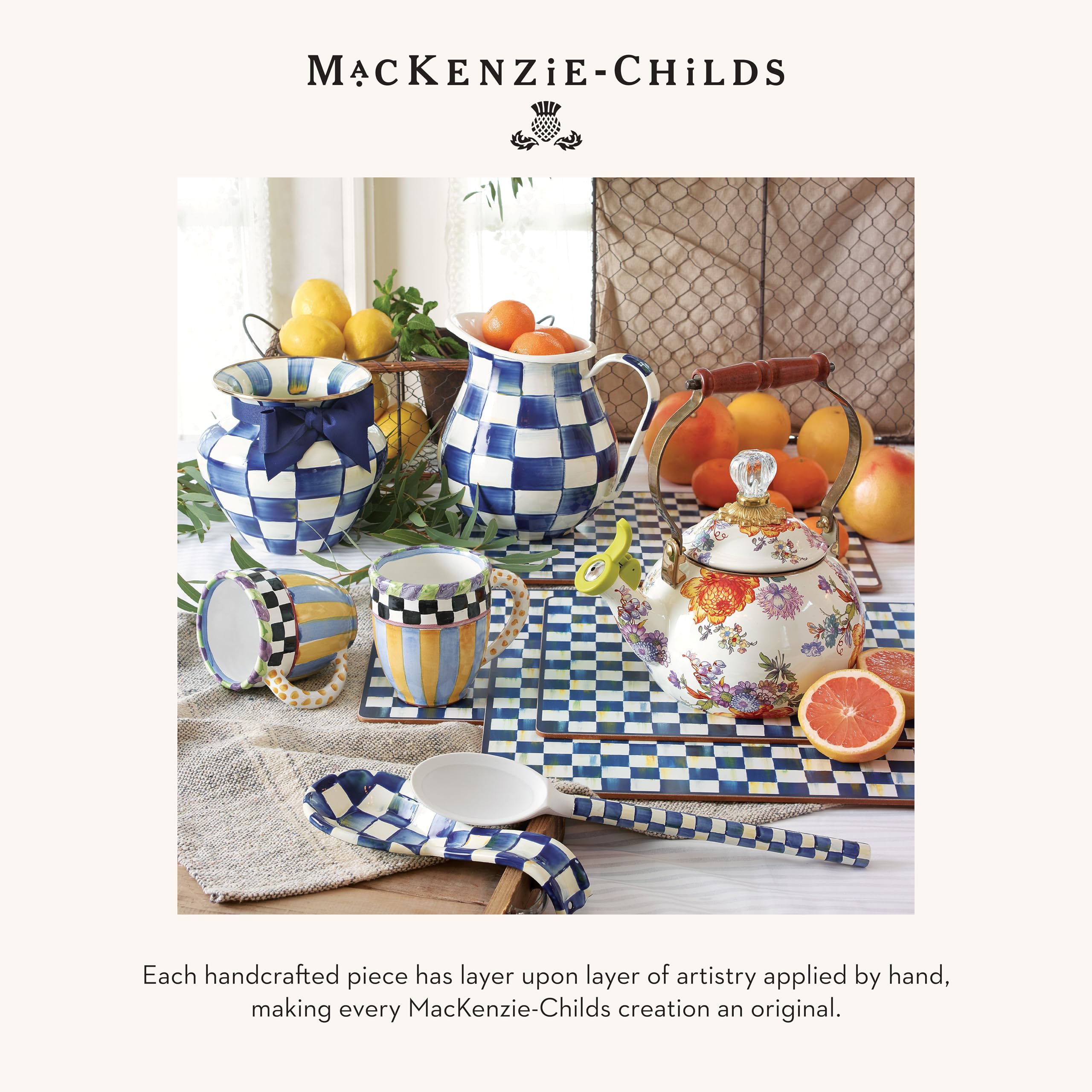 Presentación lista para regalo Mackenzie-Childs, ideal para ocasiones especiales