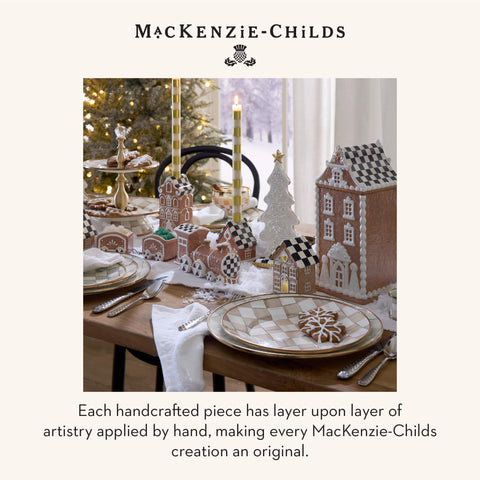 MACKENZIE-CHILDS regalo navidad, set de salero y pimentero elegante.
