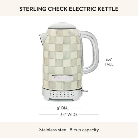 Tetera Mackenzie-Childs para cocina moderna, regalo ideal.