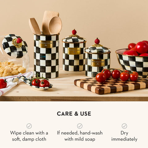 Apto para café, té y galletas, aportando organización y belleza.